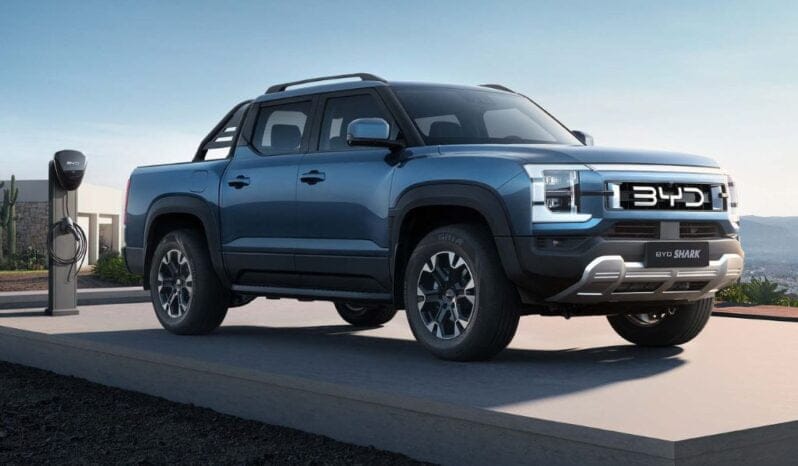 BYD Shark: Pickup híbrida enchufable lleno