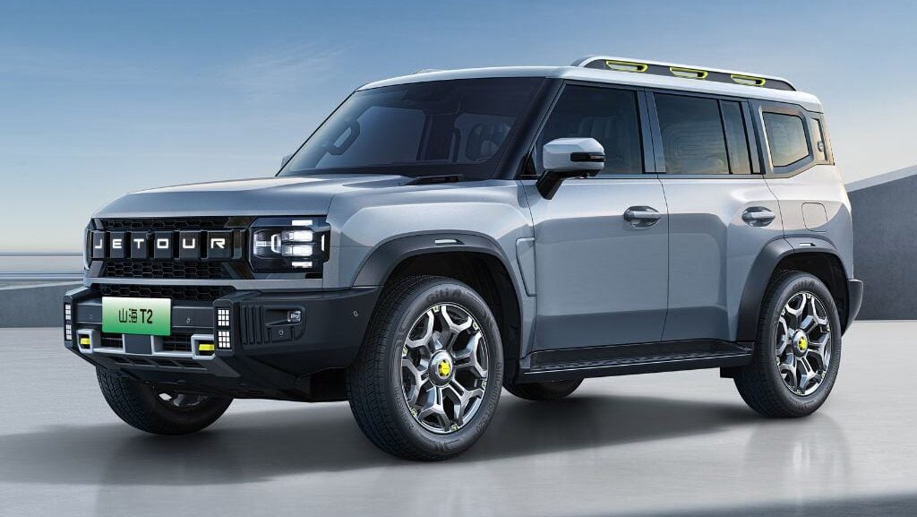 El nuevo Jetour Shanhai T2: Exterior
