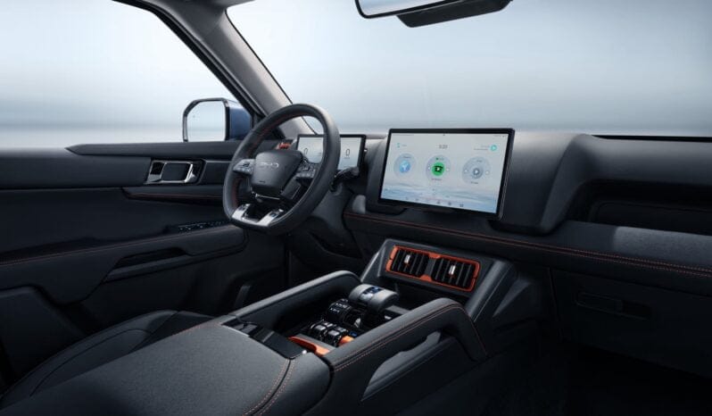 BYD Shark: Pickup híbrida enchufable lleno