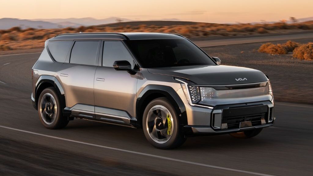 Así es el nuevo Kia EV9 GT: Exterior