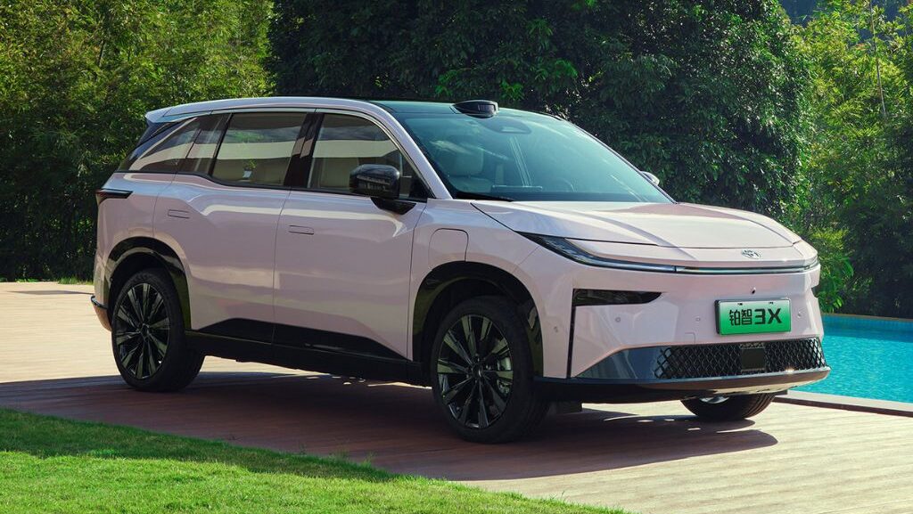 El nuevo Toyota bZ3X: Exterior