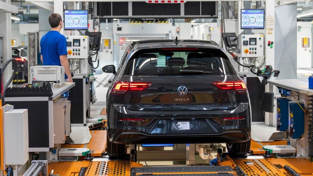 Producción de VW Golf