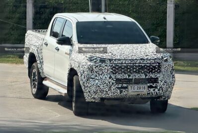 Toyota Hilux con camuflaje: Exterior