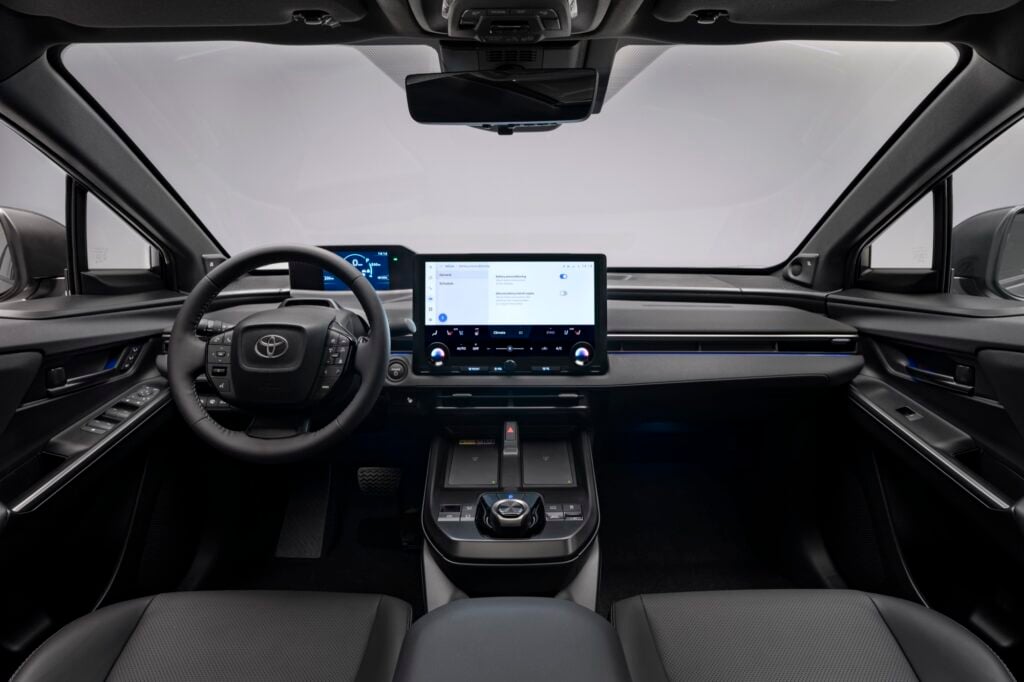 El nuevo Toyota bZ4X: Interior
