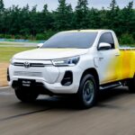 Prototipo de Toyota Hilux Eléctrica: Exterior