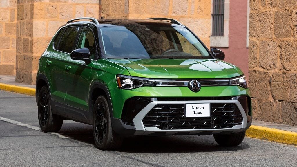 Así es el VW Taos mexicano: Exterior