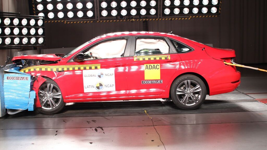 El VW Jetta con cinco estrellas en seguridad