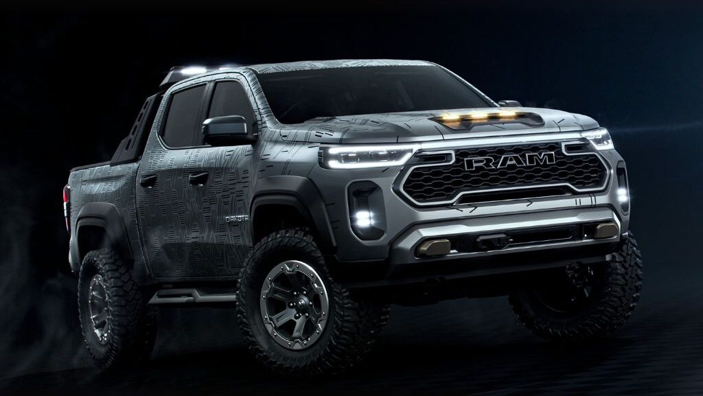 Esta es la nueva Ram Dakota Nightfall Concept: Exterior