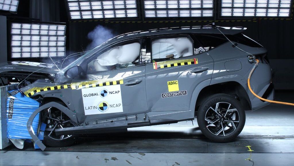 El Hyundai Tucson con cinco estrellas en seguridad
