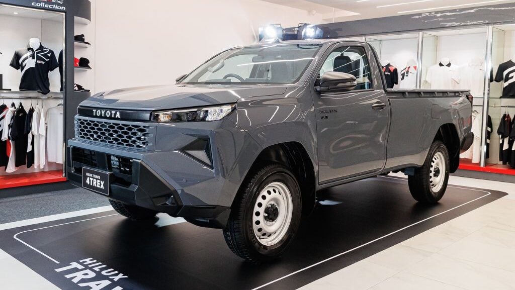 Así es la nueva Toyota Hilux de cabina simple!