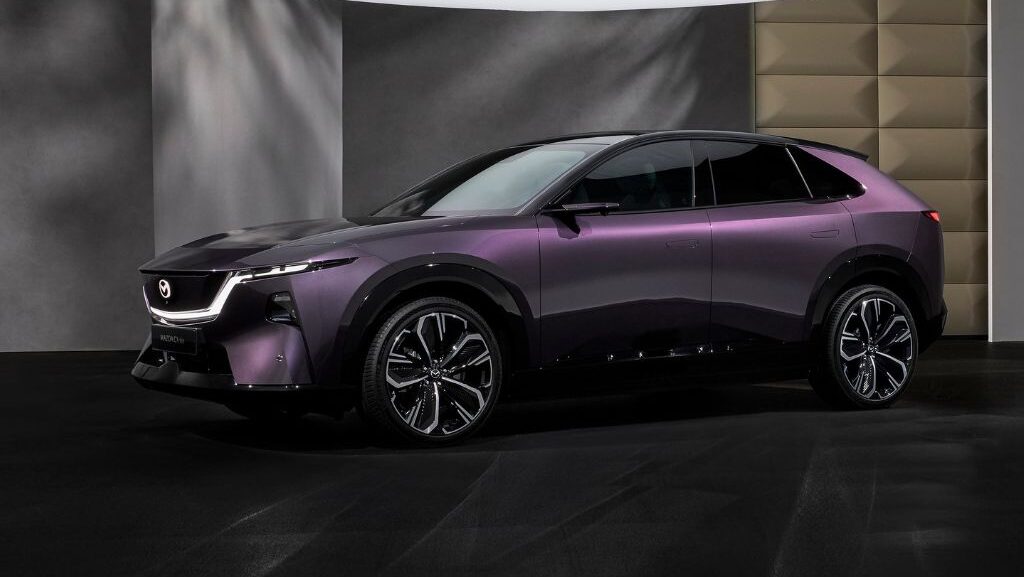 Así es el nuevo Mazda CX-6e: Exterior