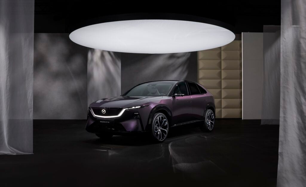 Así es el nuevo Mazda CX-6e: Exterior