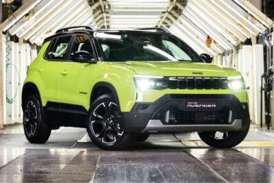 Jeep comenzó a producir el Avenger en Brasil: Exterior