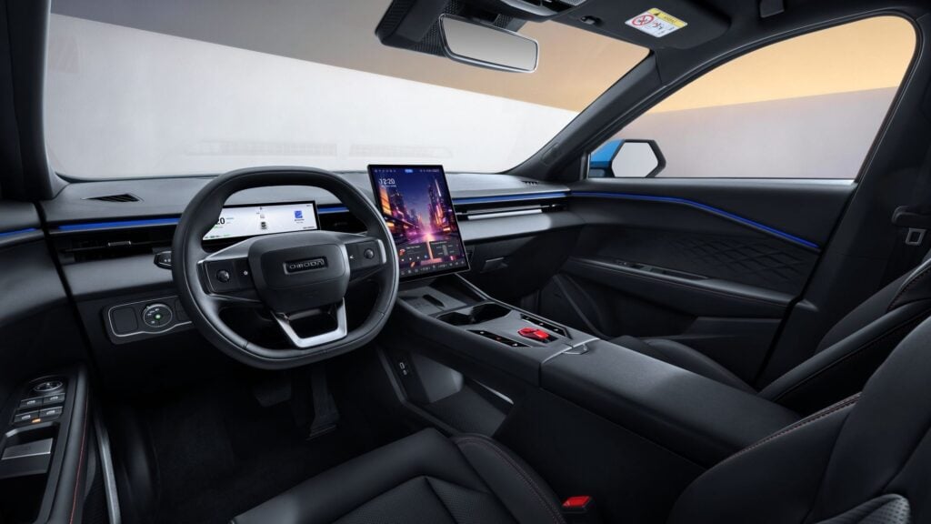 El nuevo Omoda C4: interior